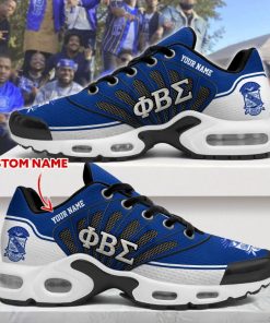 Phi Beta Sigma Custom Name Shoes – Blue Air Max Style Sneaker for Fraternity Brothers