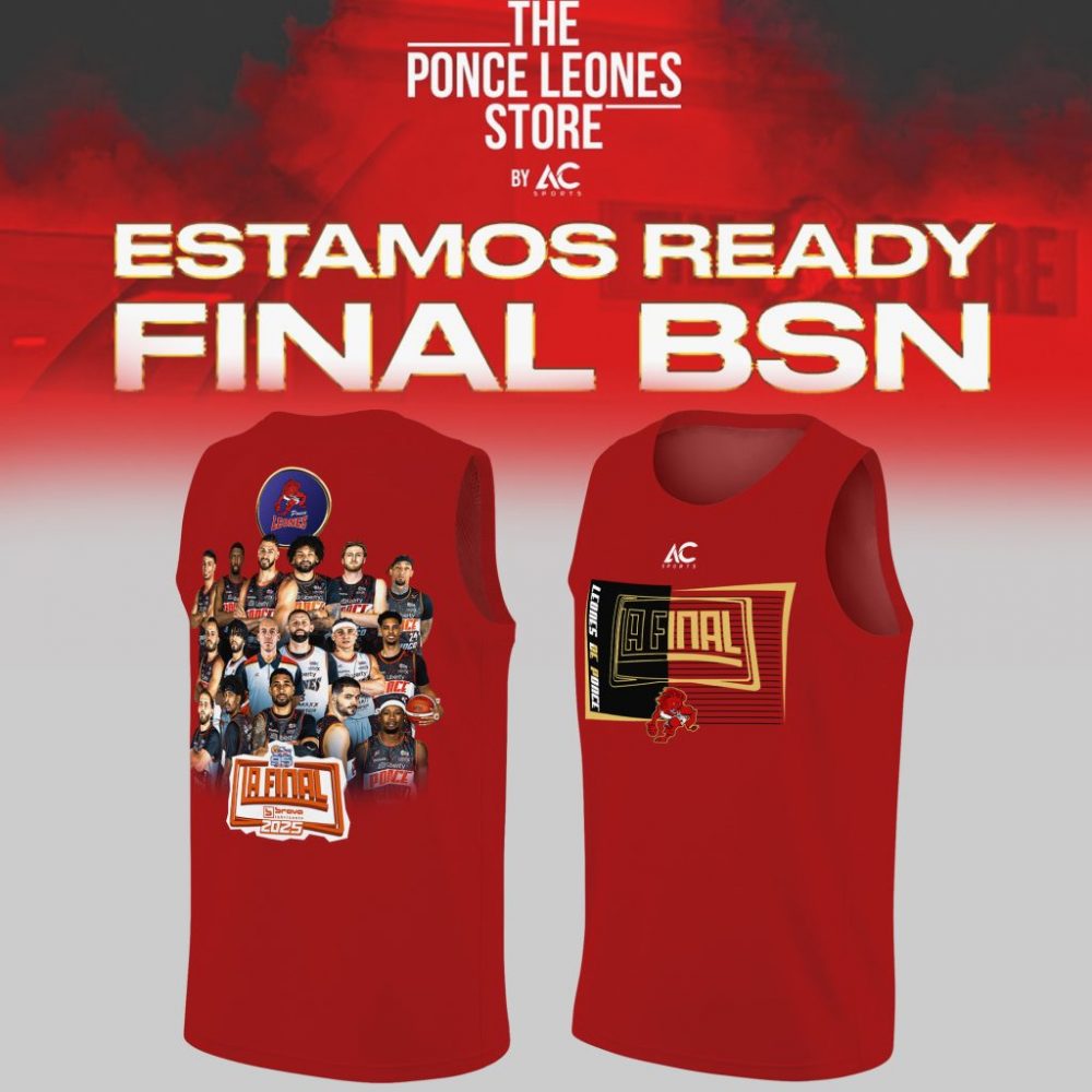 Basketball Jersey Finals BSN Leones de Ponce