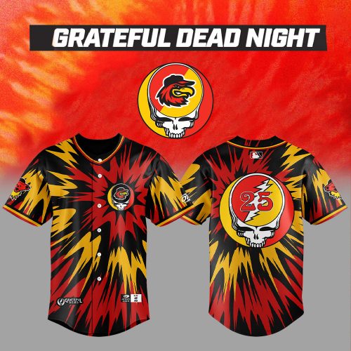 Limited Edition R.R Wings GRATEFUL DEAD NIGHT Jersey