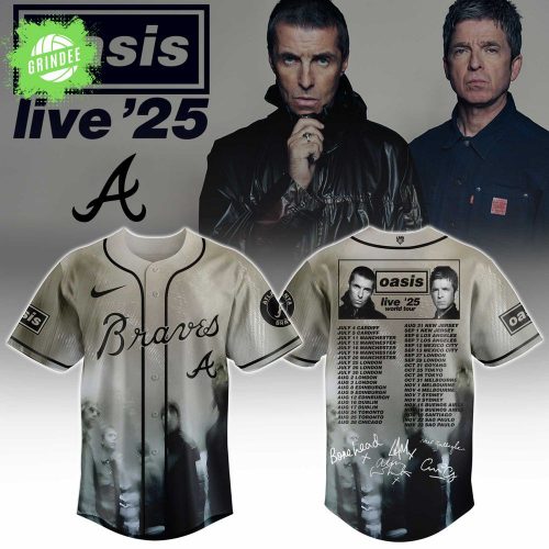 ALT Oasis Reunion Tour ‘25 Baseball Jersey Limited Edition