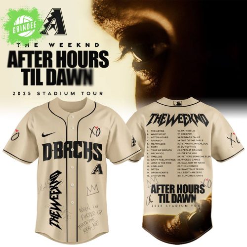 Arizona Diamondbacks x The Weeknd After Hours Til Dawn 2025 Jersey