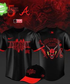 Atlanta Braves MLB x Stranger Things Game Limited Edition Jersey 2025