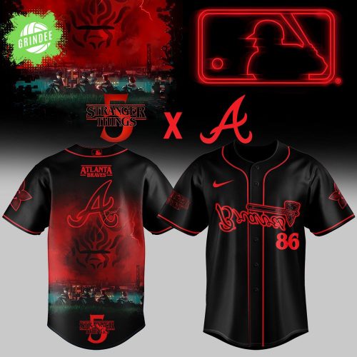 Atlanta Braves _ Stranger Things Jersey 2025