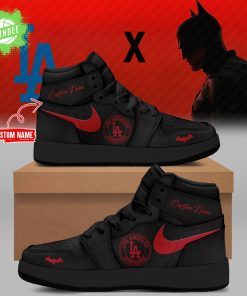 Batman x Dodgers Limited Edition AJ1 Custom Name Shoes