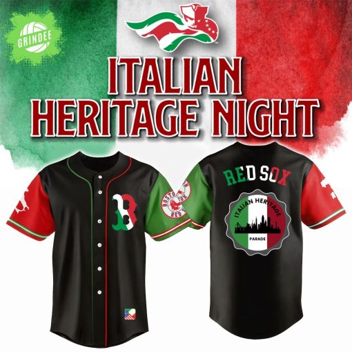 Boston Red Sox x Italian-American Heritage Month Edition-3D Baseball Jersey