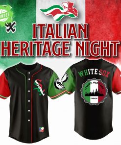 Chicago White Sox x Italian-American Heritage Month Edition-3D Baseball Jersey