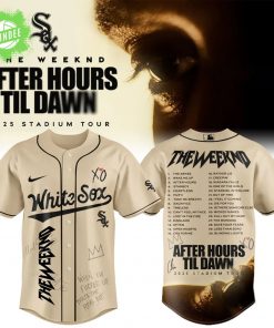 Chicago White Sox x The Weeknd After Hours Til Dawn 2025 Jersey