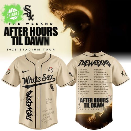 Chicago White Sox x The Weeknd After Hours Til Dawn 2025 Jersey