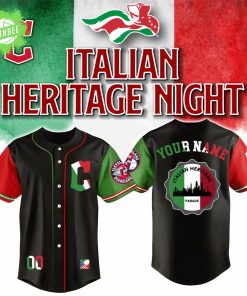Cleverland Guardian x Italian-American Heritage Month Edition-3D Baseball Jersey