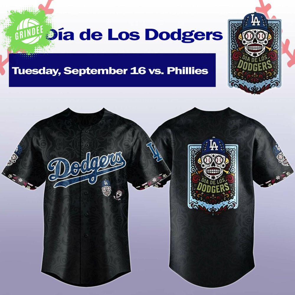 Día de Los Dodgers Jersey Día de Los Dodgers Jersey