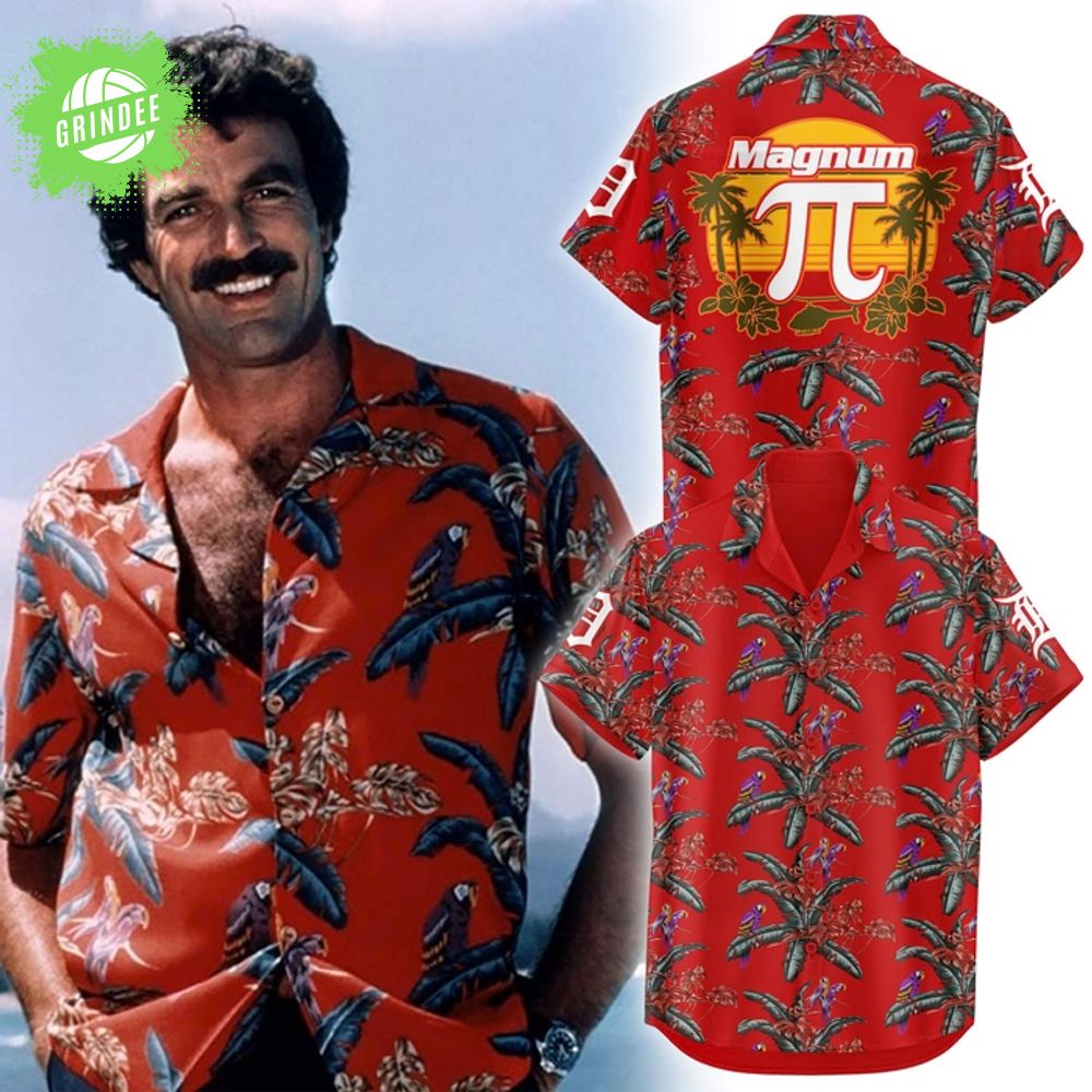 Detroit Tigers 2025 MAGNUM P.I. DAY Hawaiian Shirt V1 Detroit Tigers 2025 MAGNUM P.I. DAY Hawaiian Shirt V1