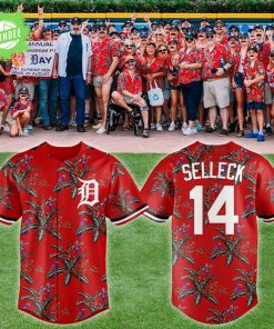 Detroit Tigers 2025 MAGNUM P.I. DAY tom selleck Baseball jersey