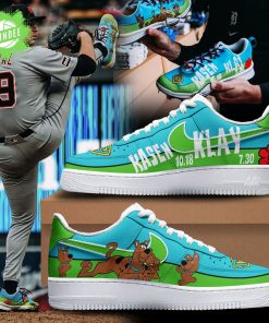 Detroit Tigers x Scooby-Doo Nike Air Force 1 Shoes