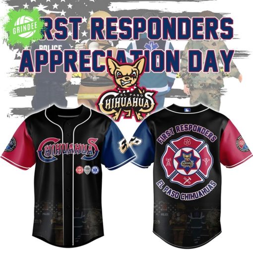 El Paso Chihuahuas First Responders Appreciation Day Jerseys