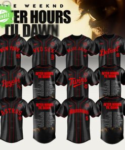 Full MLB x The Weeknd After Hours Til Dawn 2025 Jersey Ver 3