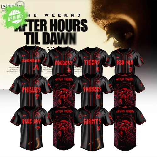 Full MLB x The Weeknd After Hours Til Dawn 2025 Jersey Ver 4