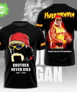 Hulk Hogan “In Loving Memory” 3D Apparel