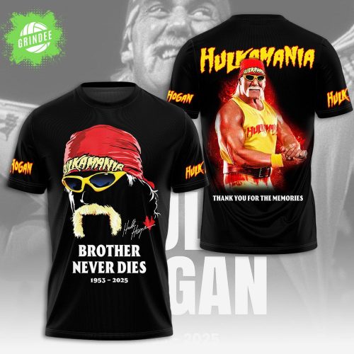 Hulk Hogan “In Loving Memory” 3D Apparel