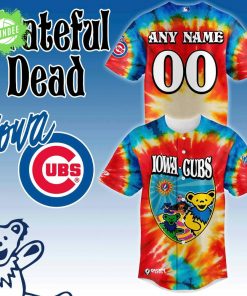Iowa Cubs 2025 Grateful Dead Night Jerseys