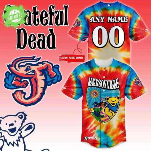 Jacksonville Jumbo Shrimp 2025 Grateful Dead Night Jerseys