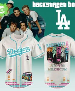 LA Dodgers “Into the Millennium” Retro Remix Baseball Jersey