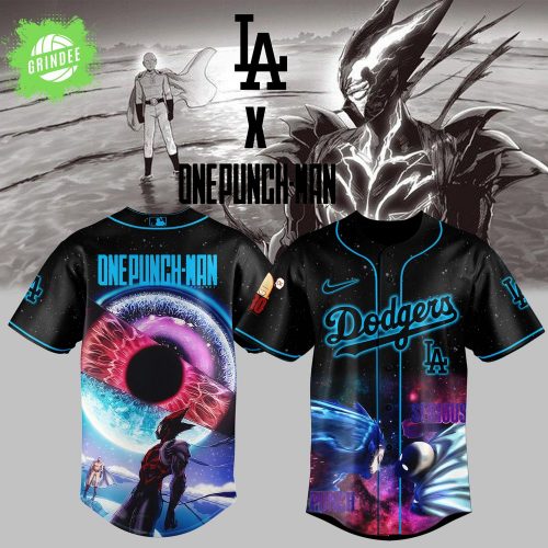 LA Dodgers _ One Punch Man Jersey 2025