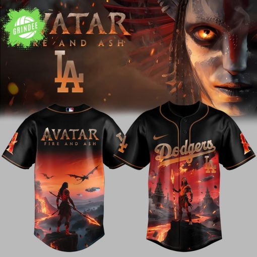 LA Dodgers x AVATAR FIRE AND ASH Jersey 2025