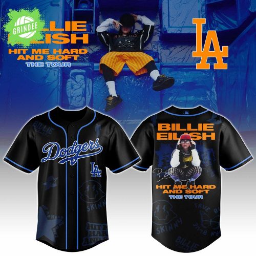 LA Dodgers x Billie Eilish Limited Edition Jersey 2025.