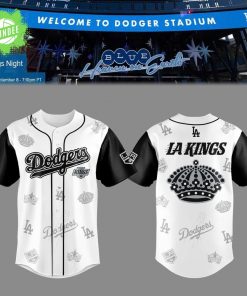 LA Dodgers x LA King Night Jersey