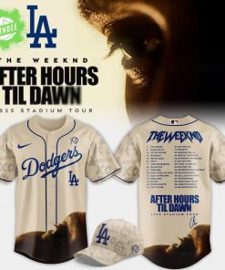 LA Dodgers x The Weeknd After Hours Til Dawn Limited Edition Jersey