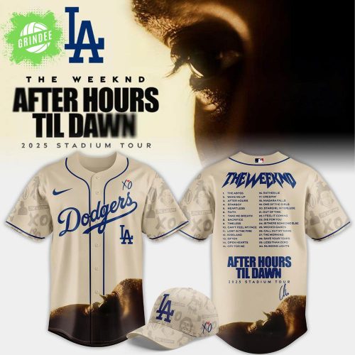 LA Dodgers x The Weeknd After Hours Til Dawn Limited Edition Jersey