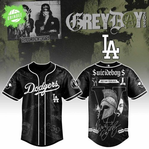 LA Dodgers x $uicideboy$ Baseball Jersey 2025 Limited Edition