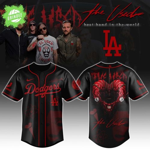 LAD xThe Used 25th Anniversary Tour Jersey Limited Edition