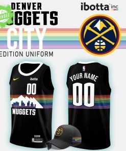 Limited Edition 2025 Denver Nuggets City Basketball Jersey Black