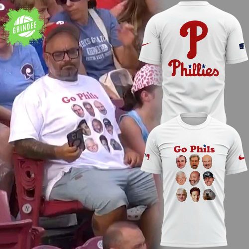 Limited Edition 2025 Go Phils Philadelphia Phillies T-Shirt