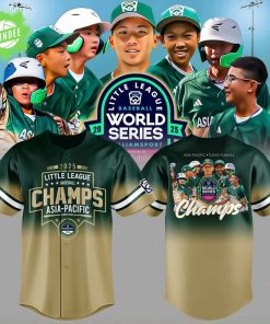 Limited Edition Asia-Pacific Champions Little League Baseball 2025 Jersey