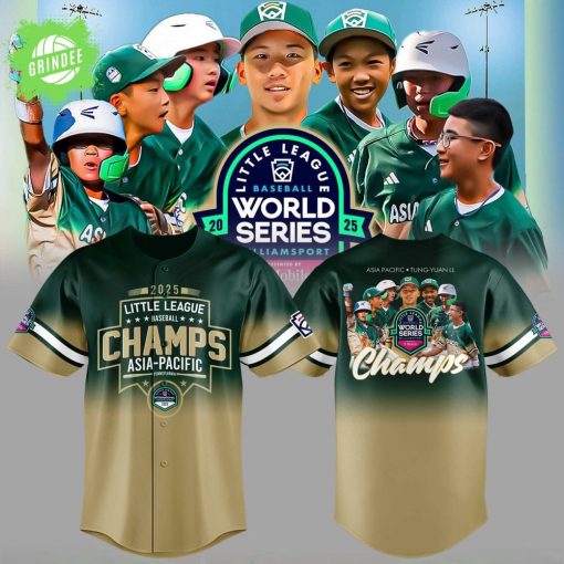 Limited Edition Asia-Pacific Champions Little League Baseball 2025 Jersey