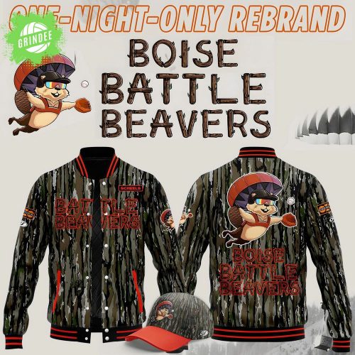 Limited Edition Boise Battle Beavers Baseball Jacket 2025