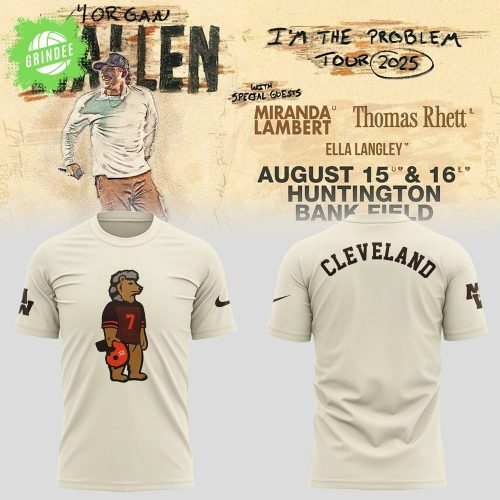 Limited Edition Browns x Morgan Wallen 2025 TShirt