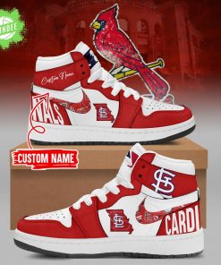 Limited Edition Cardinals AJ1 New Shoes Custom
