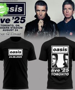 Limited Edition Oasis Live 25 At Toronto Shirt