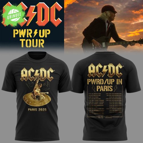 Limited Edition PWR UP Tour At Paris Shirt