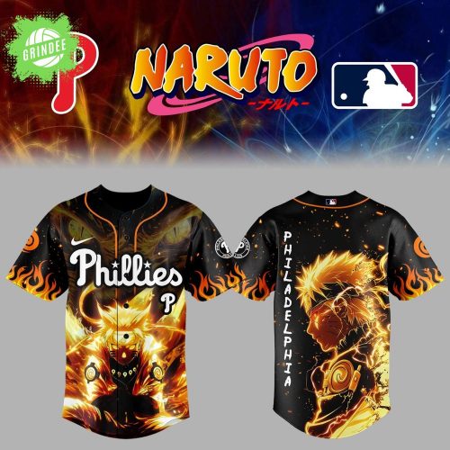 Limited Edition Phillies x Naruto Jersey