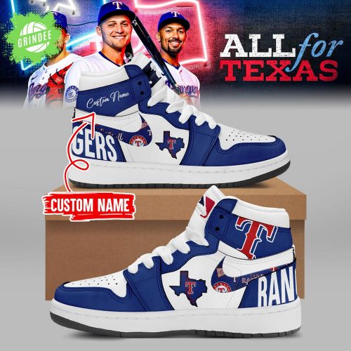 Limited Edition Rangers AJ1 New Shoes Custom Name