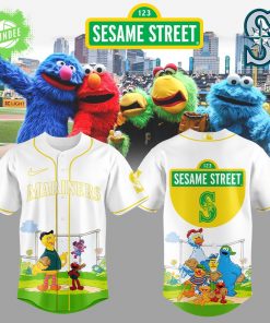 Limited Edition S.Mariners Sesame Street Night Jersey
