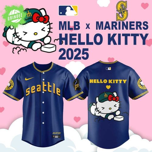 Limited Edition S.Mariners x Hello Kitty 2025 City Connect Jersey