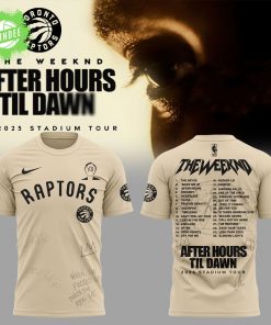 Limited Edition T.Raptors The Weeknd After Hours Til Dawn Shirt