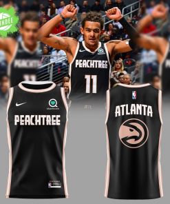 Limited Edition The A Hawks Peachtree City Edition Peach Up A-Town Down Jersey
