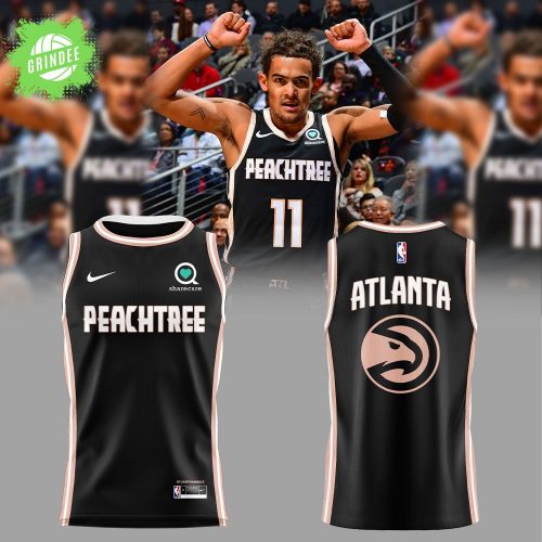 Limited Edition The A Hawks Peachtree City Edition Peach Up A-Town Down Jersey