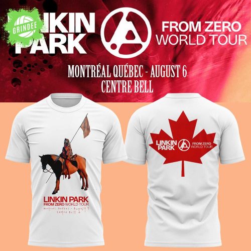 Limited edition Linkin Park From Zero World Tour Centre Bell – Montreal, Quebec T-Shirt